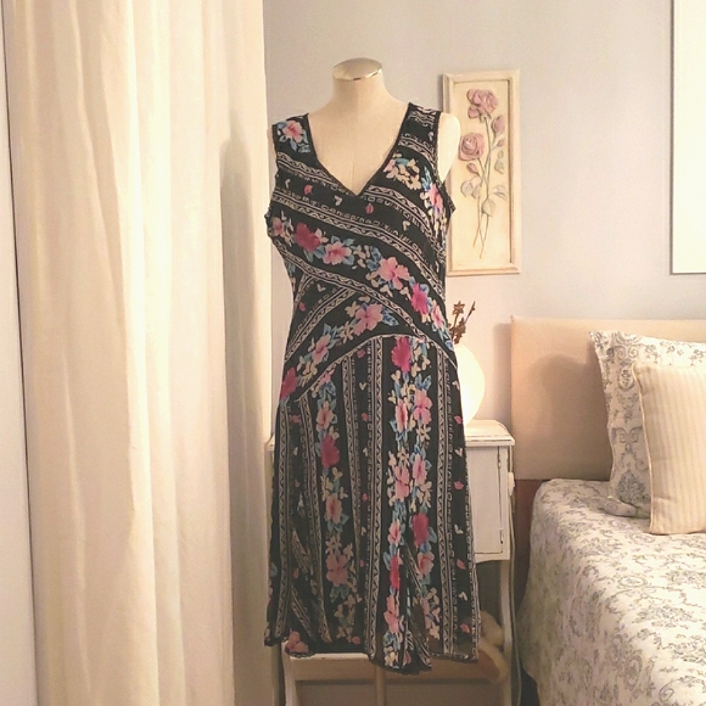 Silk Chiffon Dress 16